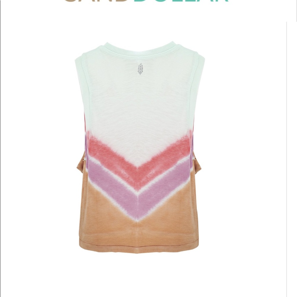 NWT Free People FP Movement Chevron Love Tie Dye - Picture 6 of 8